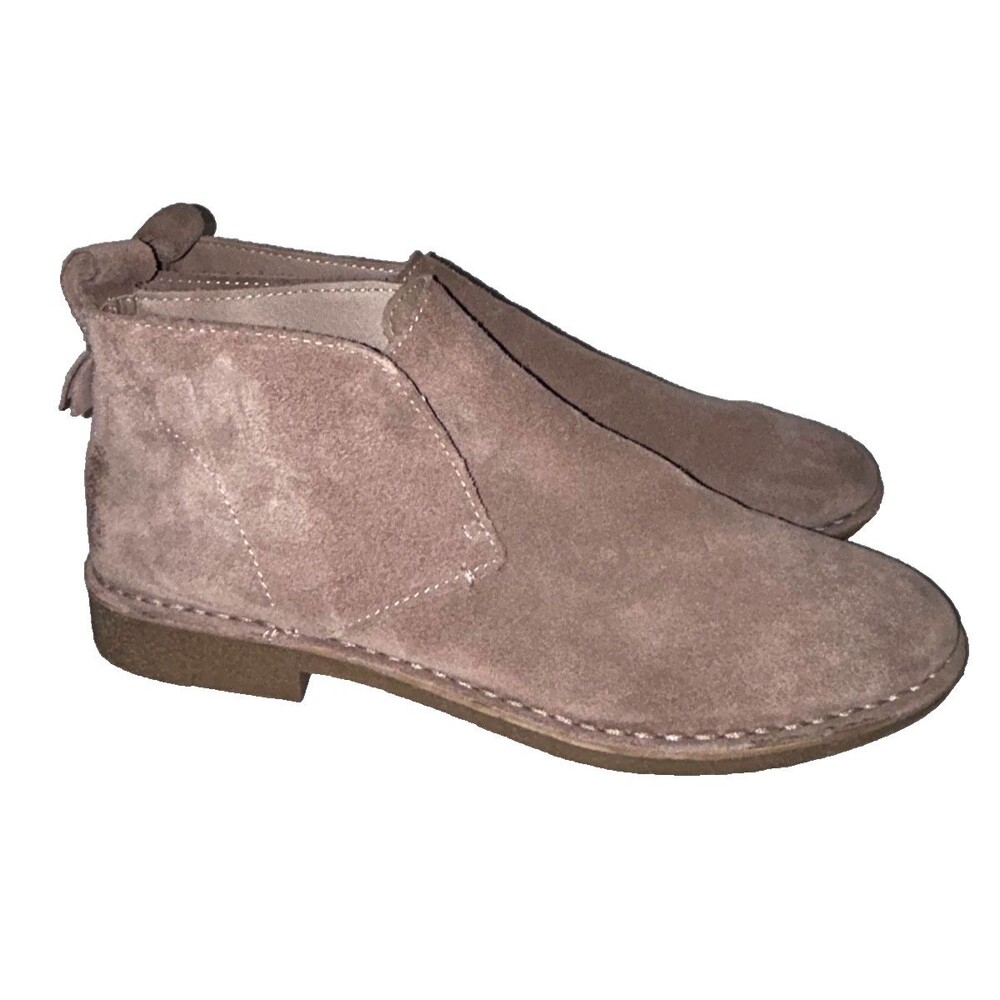 Dolce Vita Findley Women’s Genuine Suede Ankle Boots size 8.5 Minimalist Elegant